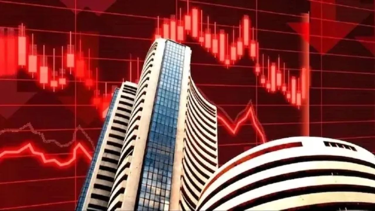 Indian Stock Market slides as Rupee hits record low against Dollar; Investors turn cautious