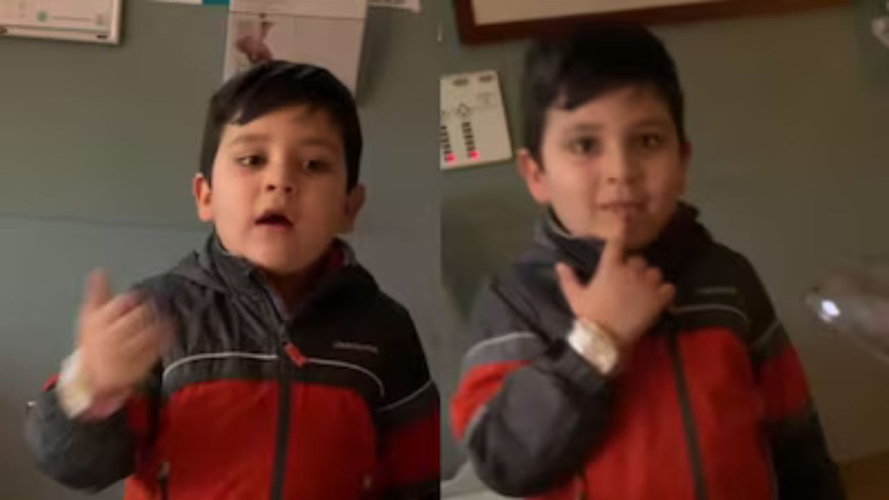 Viral: Toddler’s heart-warming hospital visit to mother, newborn sister wins the internet