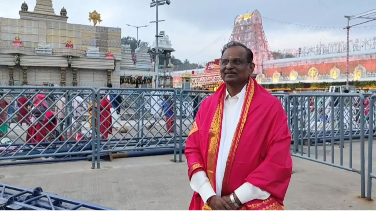 PSLV-C62 Mission: ISRO chief offers prayers at Tirupati ahead of EOS-N1 launch on 12 January