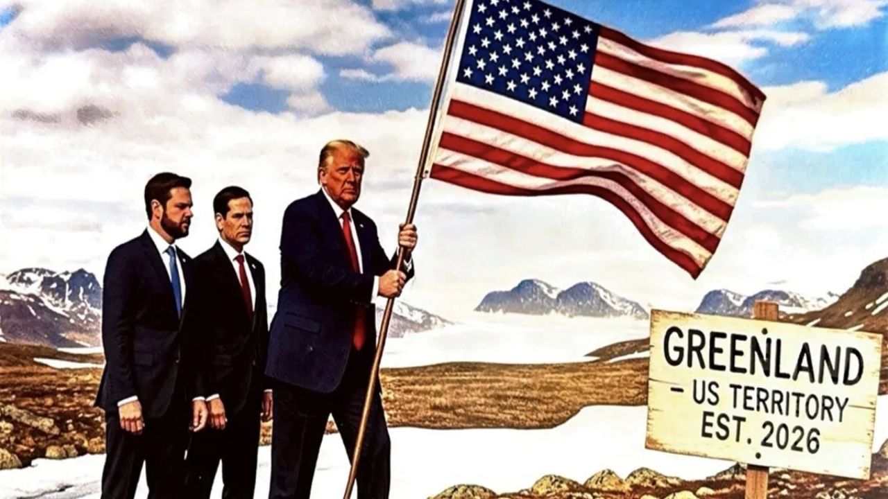 One Image, Many Questions: Trump shares map showing Canada, Greenland and Venezuela as US territory