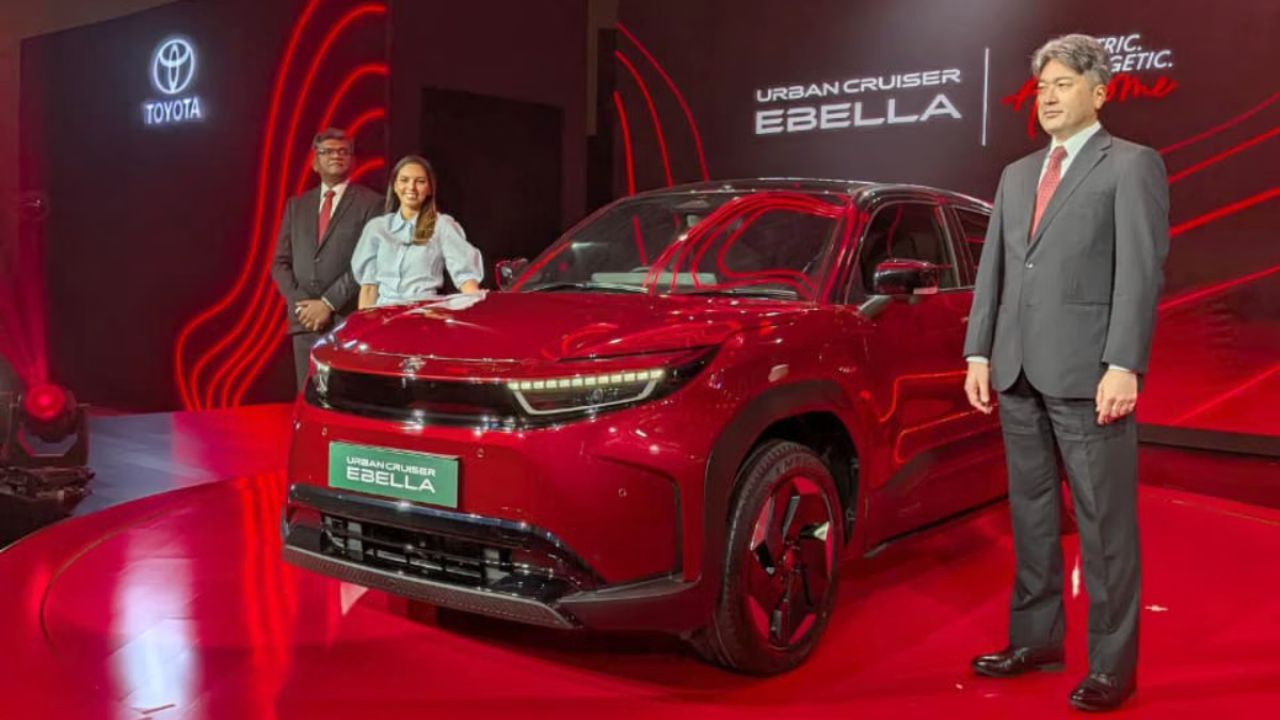 Toyota launches its first electric SUV in India with over 500 km range; Details here