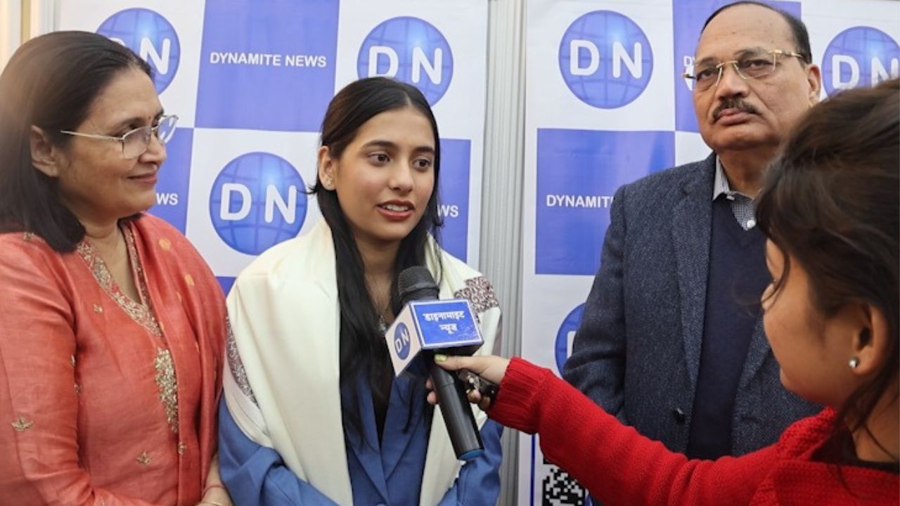Divya spoke to Dynamite News after receiving the Award 