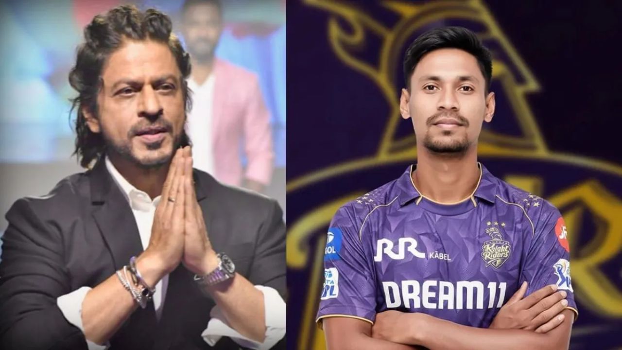 Shah Rukh Khan under fire as BCCI directs KKR to remove Mustafizur Rahman