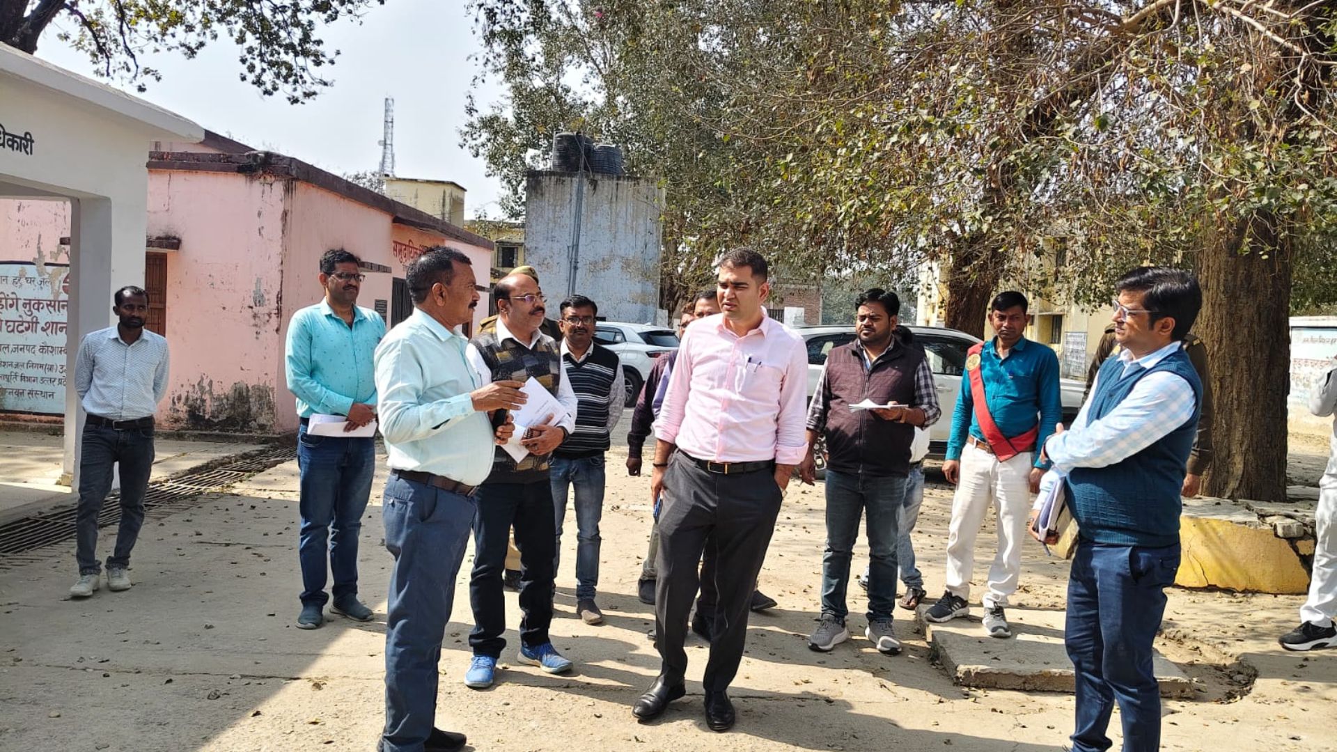 DM Amit Pal reviewing on-ground arrangements with officials
