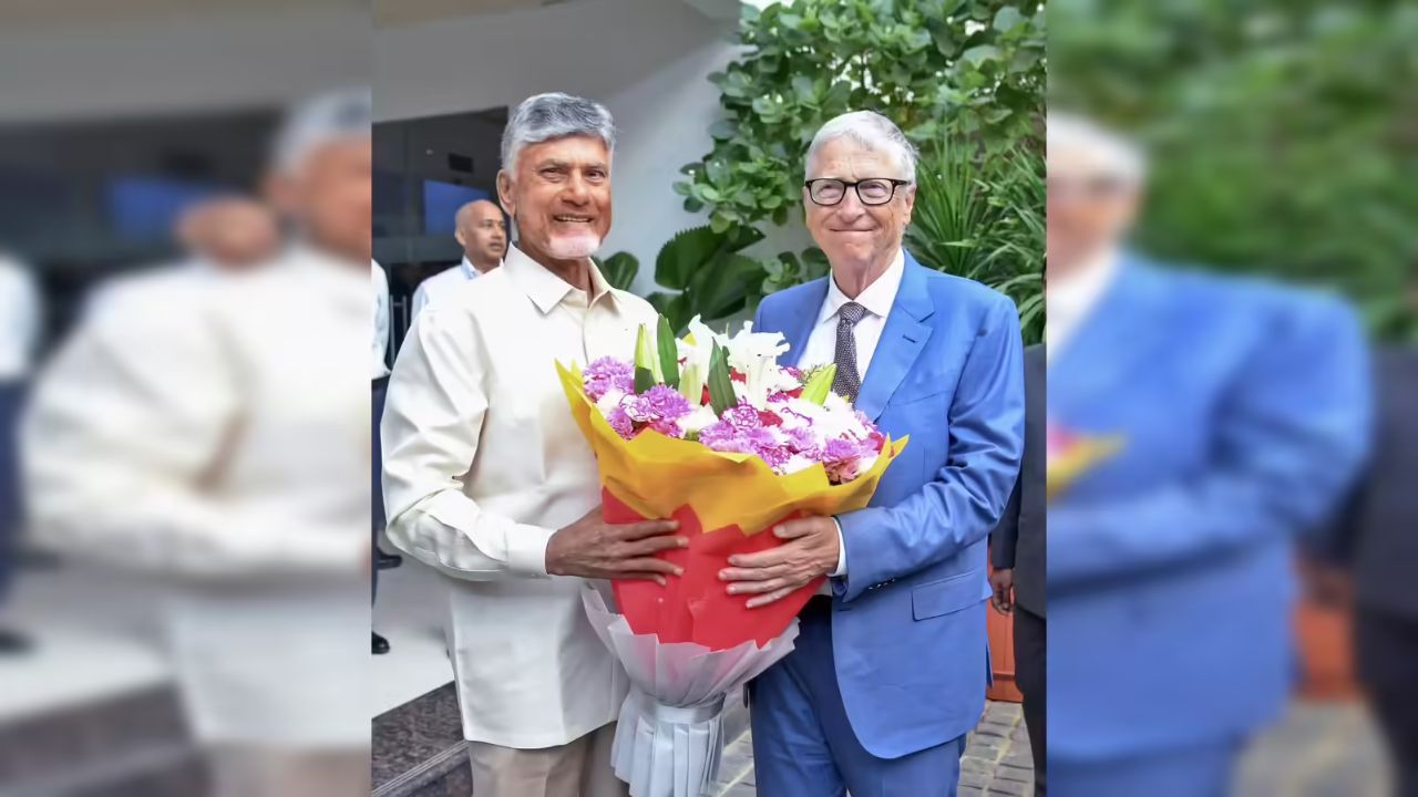 Bill Gates visits Amaravati, reviews AI and real-time governance projects