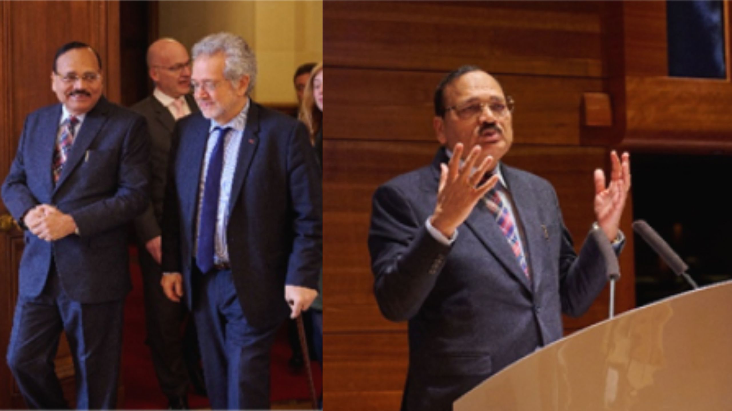 Hon’ble CJI delivering his Keynote Address at the Indo-French General Counsel and Business Conference