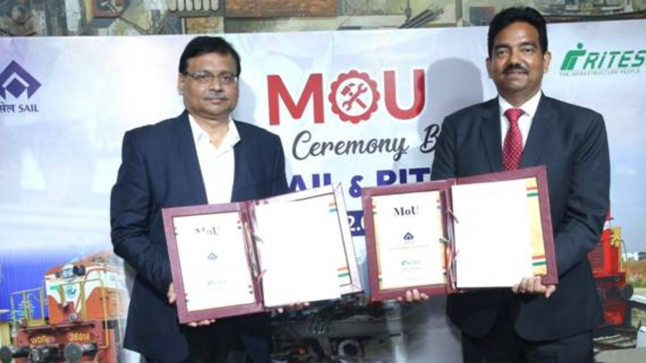 Steel on Track: SAIL and RITES Join Hands to Power Efficient Rail Logistics