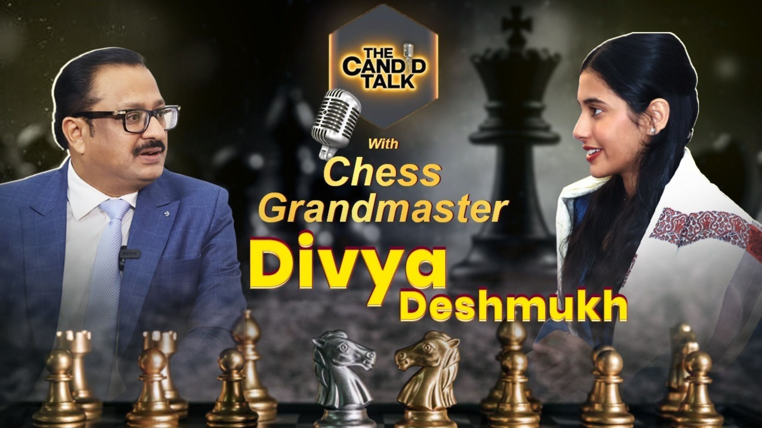 “Chess was destiny, otherwise I’d be a….,” reveals Divya Deshmukh on the country’s popular show The Candid Talk