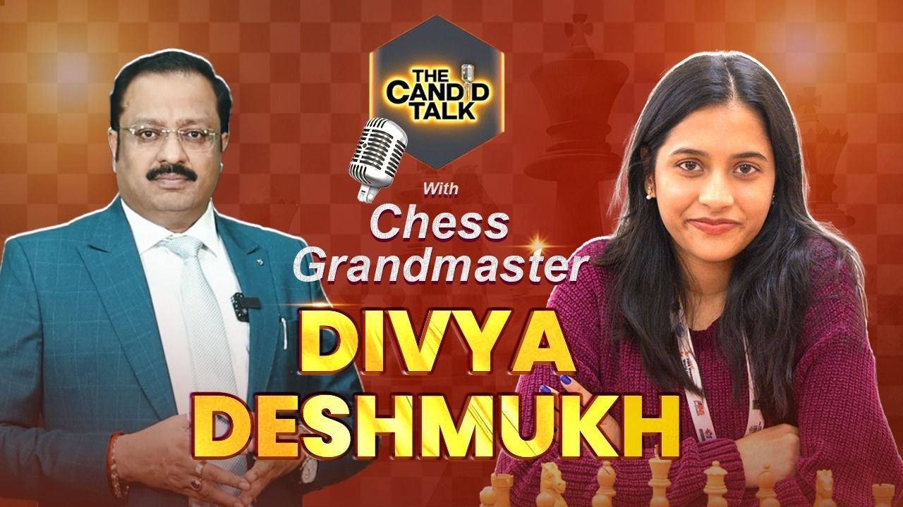 “Chess was destiny, otherwise I’d be a….,” reveals Divya Deshmukh on the country’s popular show The Candid Talk