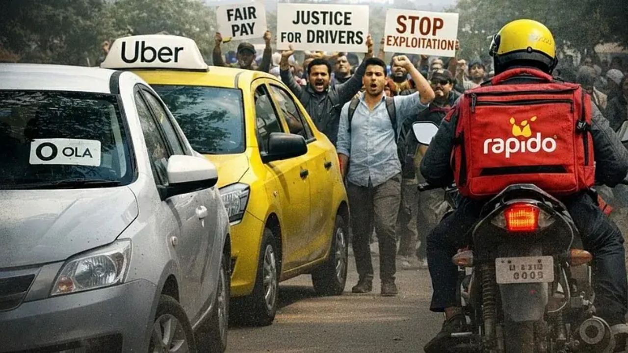 Ola, Uber, Rapido drivers call nationwide strike; Commutes likely hit