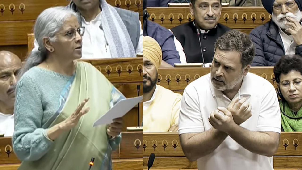 Sitharaman Hits Back at Rahul Gandhi, Defends Budget and Targets TMC in Lok Sabha
