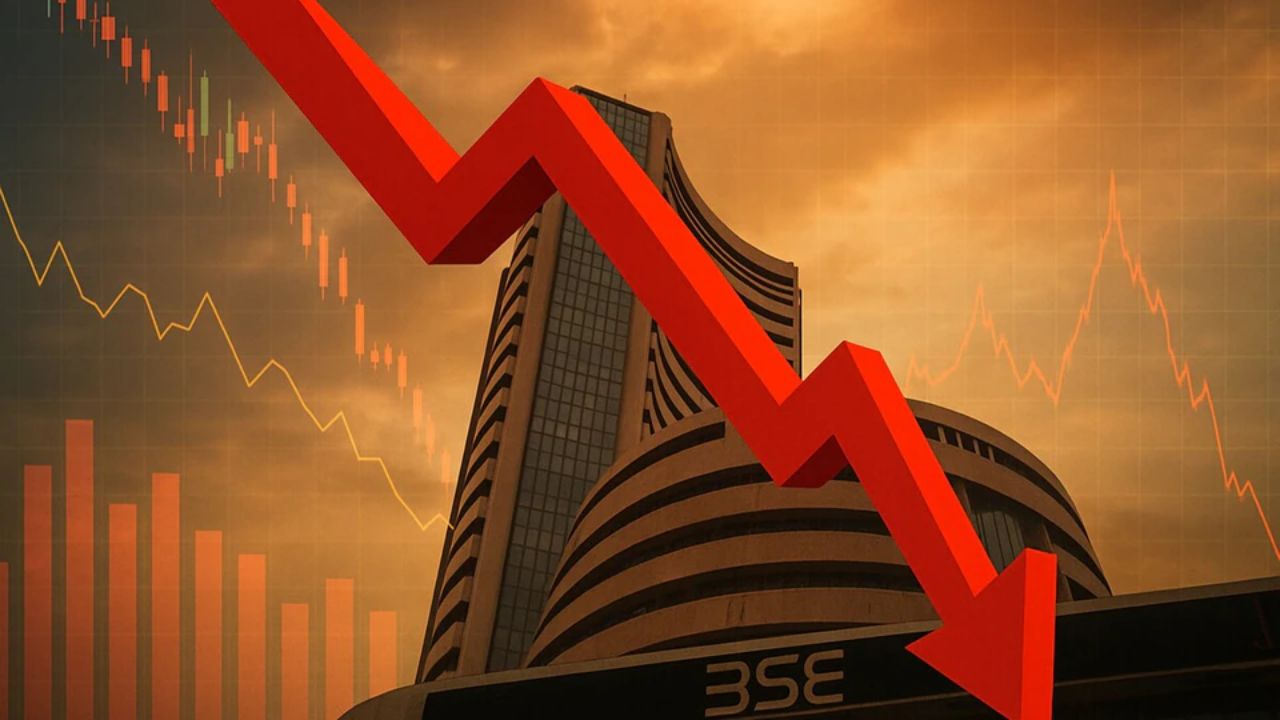 Stock Market Today: Sensex plunges over 1,100 points, Nifty near 25,400 amid broad sell-off