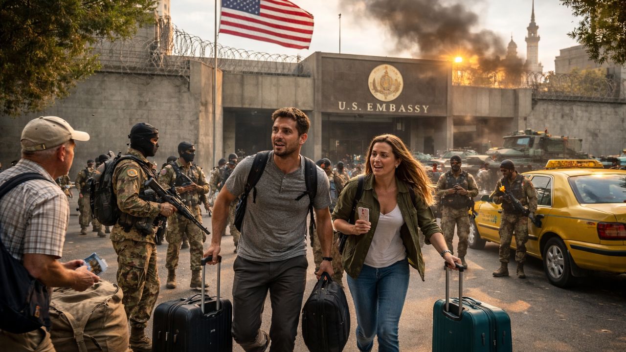 U.S.–Iran Tensions Escalate as Americans Urged to Leave Iran Amid War Fears