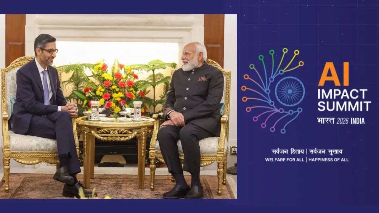 Sundar Pichai sees ‘extraordinary’ AI future for India, announces US-India connectivity push