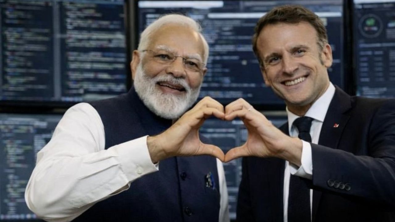 ‘When friends connect’: Macron shares photo with PM Modi ahead of AI Impact Summit 2026