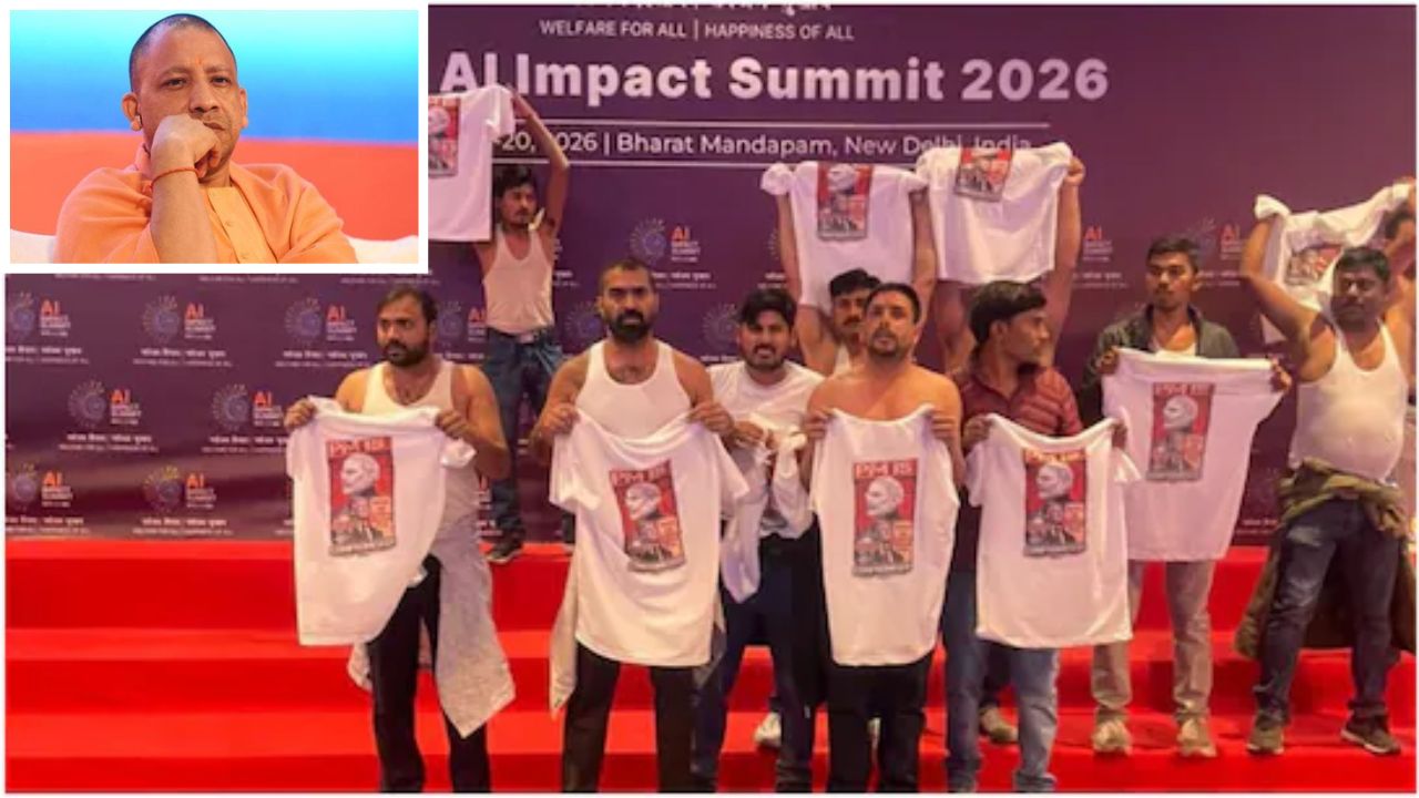 ‘Attempt To Tarnish India’s Image’: CM Yogi condemns youth Congress youth workers for shirtless protest