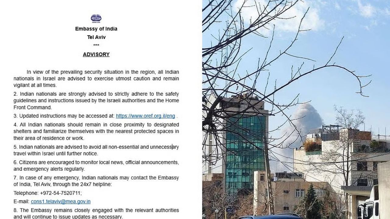 ‘Exercise Utmost Caution’: Indian embassies in Israel, Iran issue safety advisory for citizens amid rising conflict