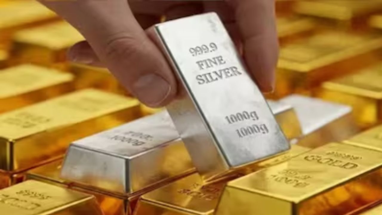 Gold slips on strong dollar, silver shows cautious gains; 24K, 22K, 18K rates in focus