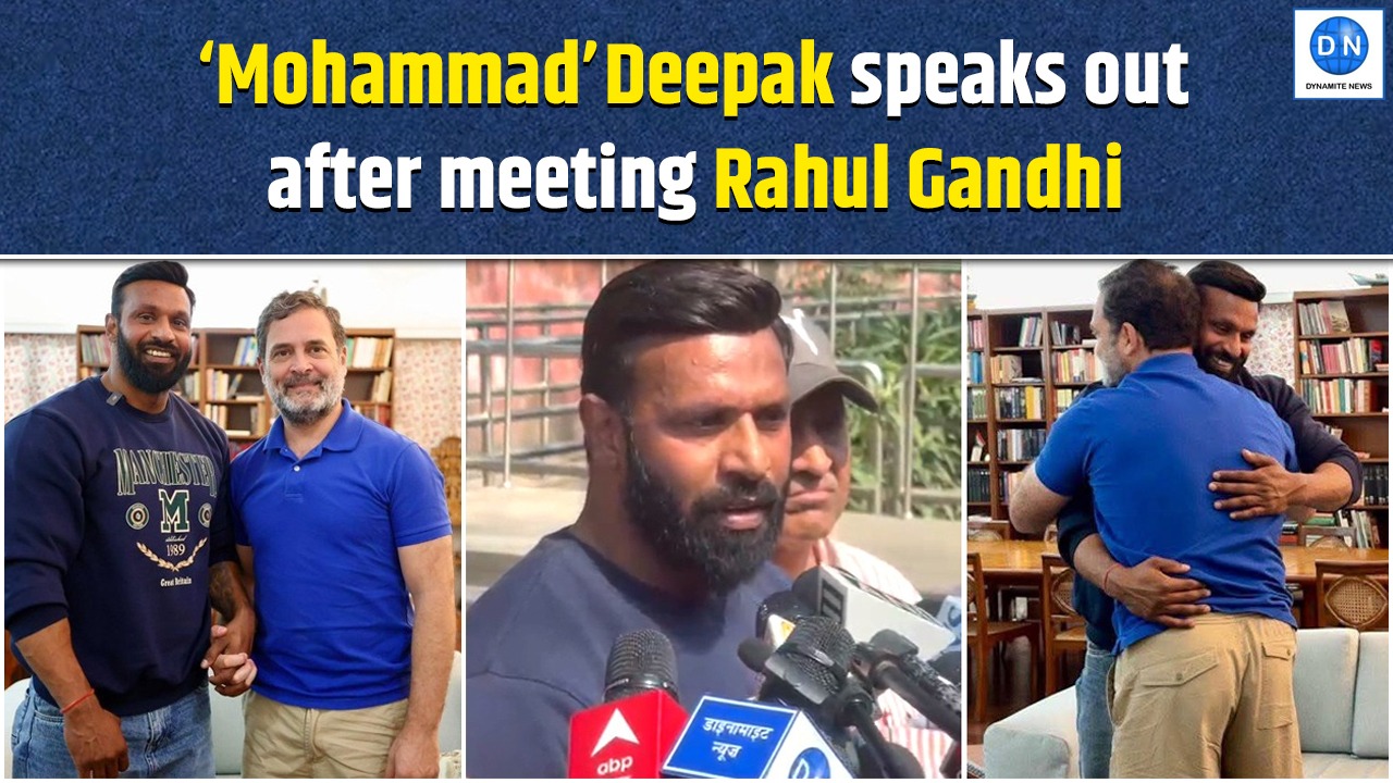 Rahul Gandhi meets ‘Mohammad’ Deepak in Delhi; Promises to join his Kotdwar GYM