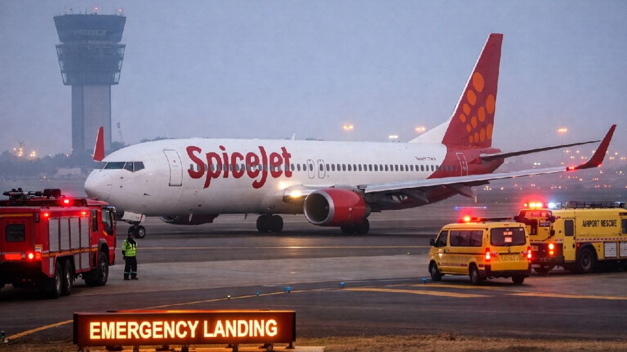 Delhi–Leh SpiceJet flight makes emergency landing with 150 passengers onboard; Click for details