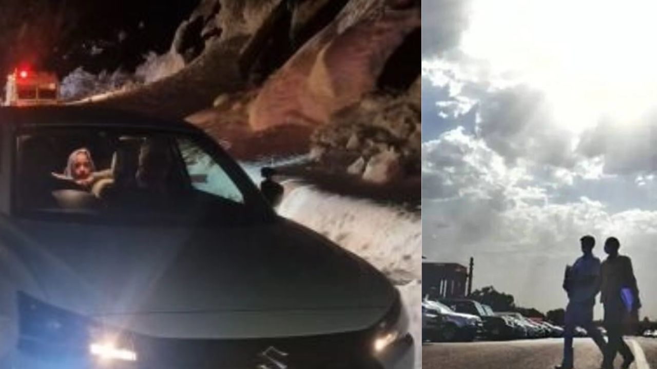 Avalanche blocks road in Jammu and Kashmir amid changing weather; Temperatures rise in North