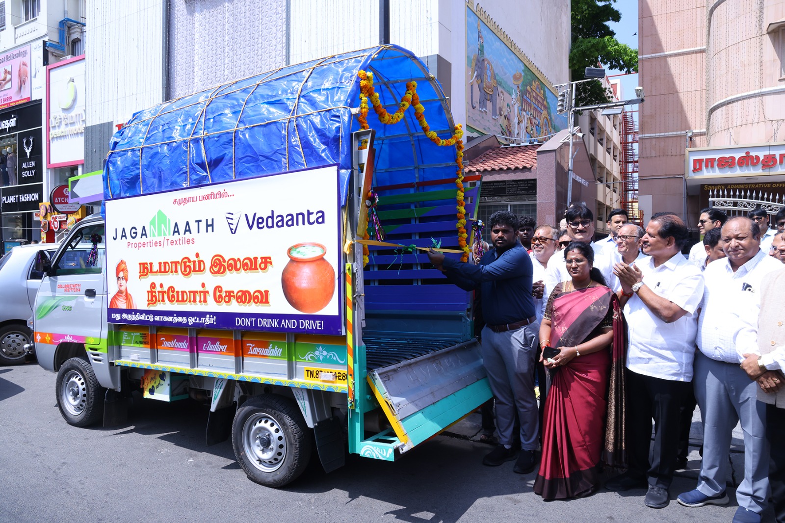 The mayor appreciated the philanthropic efforts of the organisers