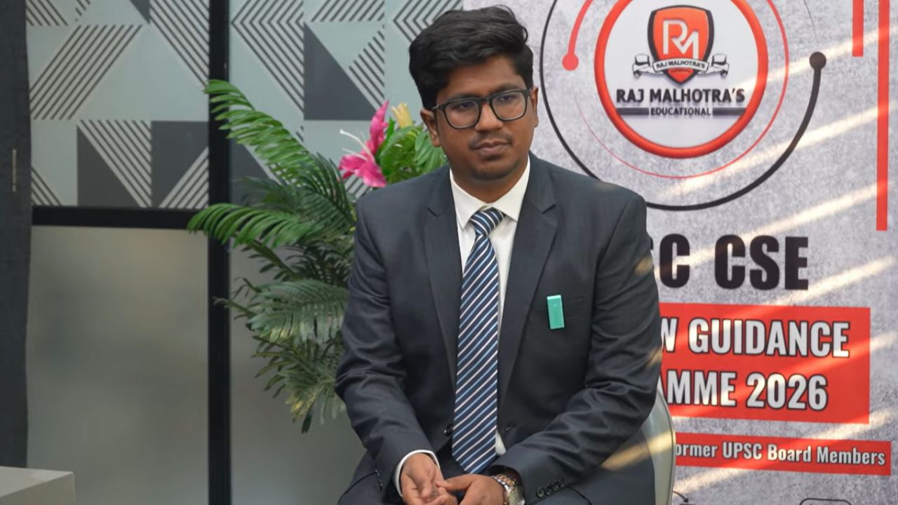 ‘From Determination To Success’: A R Rajah Mohaideen achieves Rank 7 in UPSC CSE mains 2025