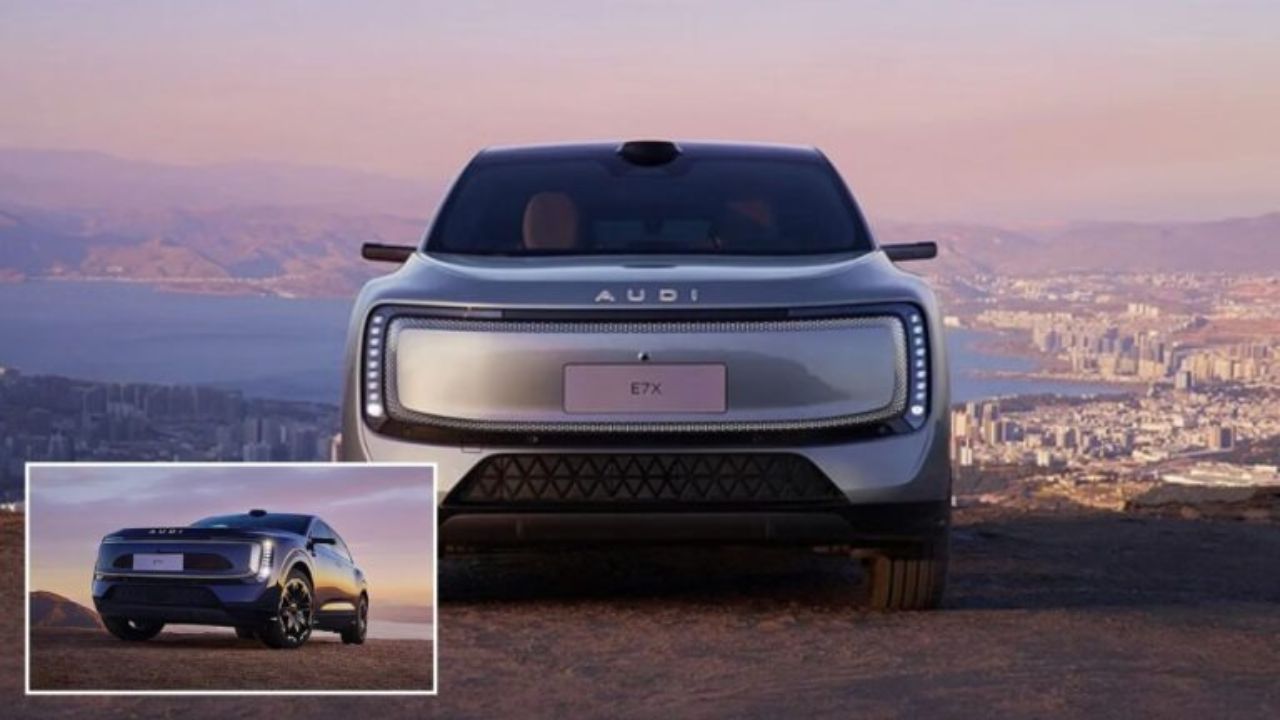A Blend of Style and Power: Audi Unveils New Electric SUV E7X in China-Discover Its Key Features