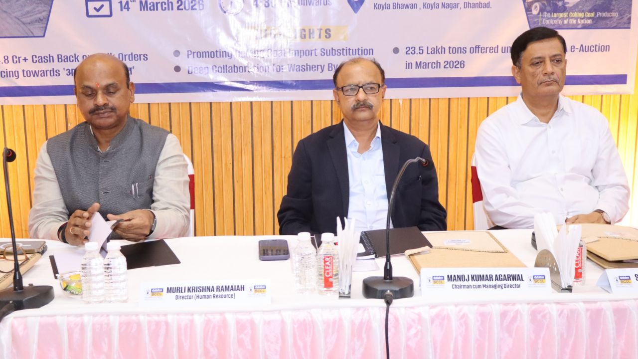 BCCL CMD Manoj Kumar Agarwal with senior directors