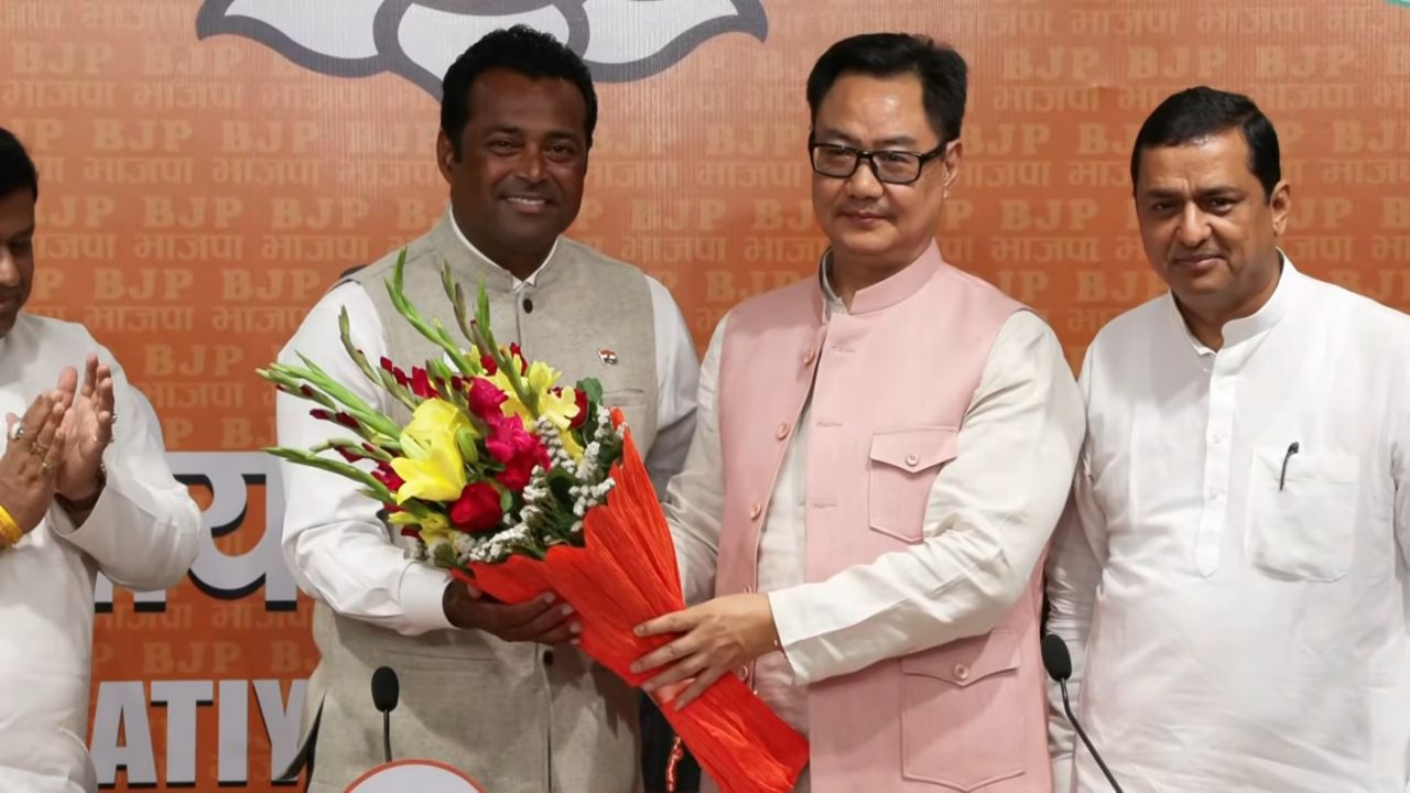 Tennis legend Leander Paes joins BJP ahead of West Bengal Elections; Details here