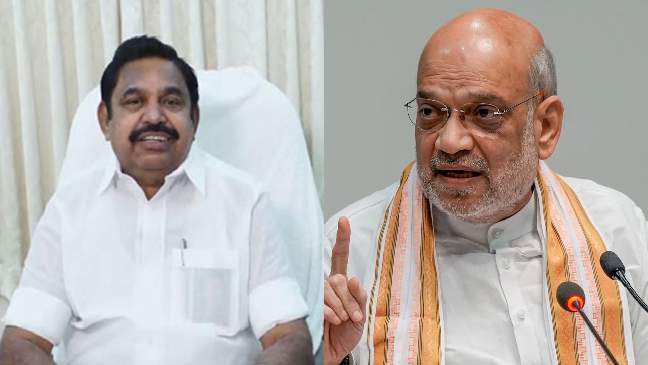 AIADMK’s Edappadi Palaniswamy meets Amit Shah; Reviews Tamil Nadu poll strategy