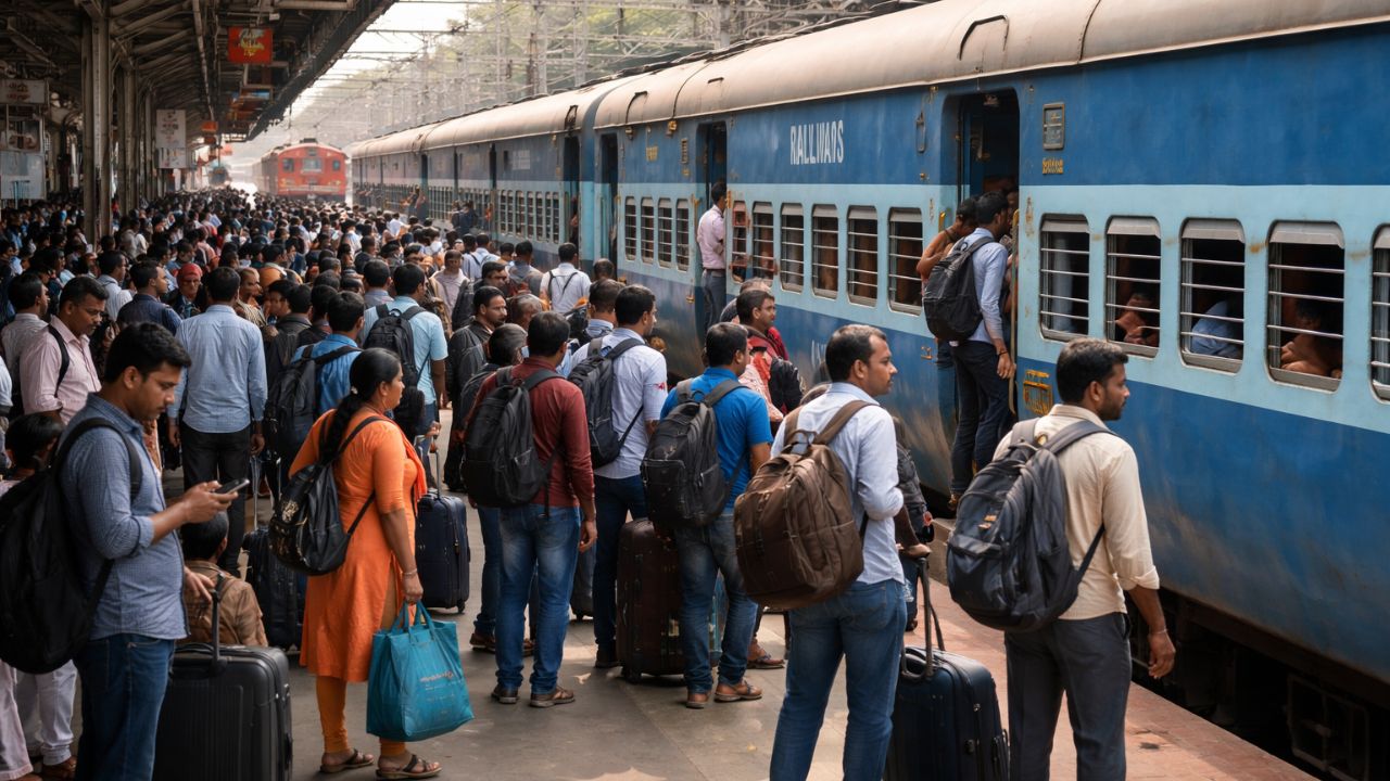 Big Changes in Railway Ticket Rules: No Refund Within 8 Hours, Aadhaar Must for Tatkal