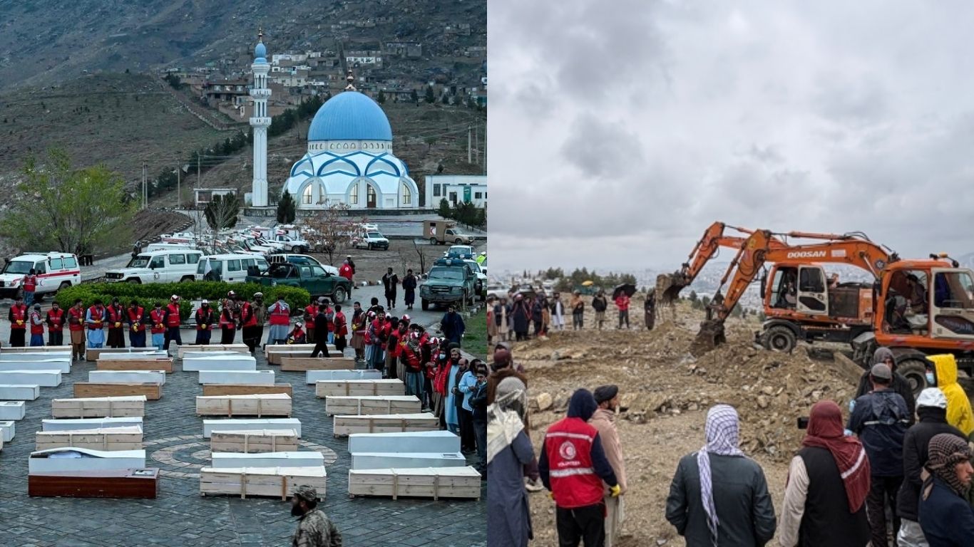 Mass Funeral in Kabul After Devastation as Afghanistan and Pakistan Face Off Over Airstrike