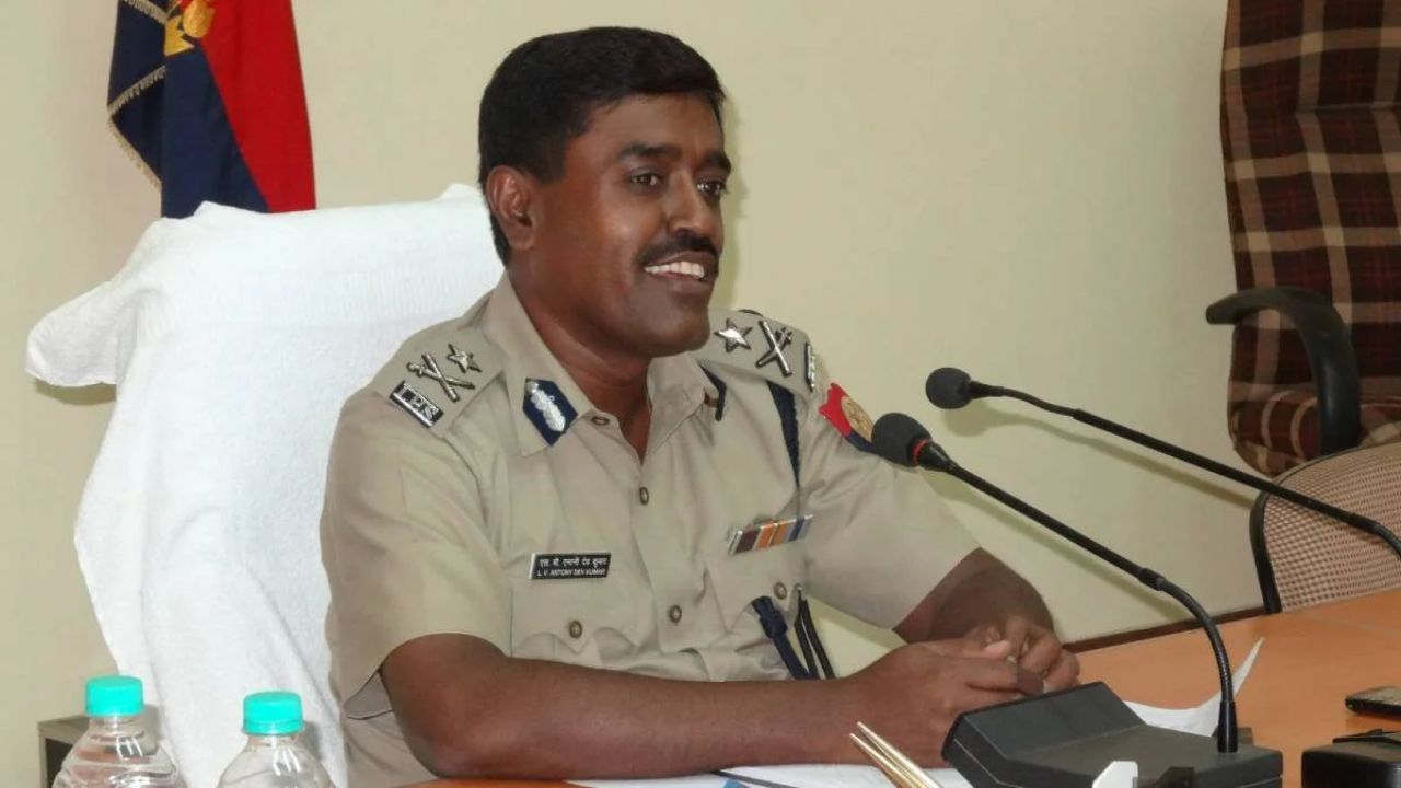 UP appoints new DGP after four years; LV Antony Dev Kumar takes charge