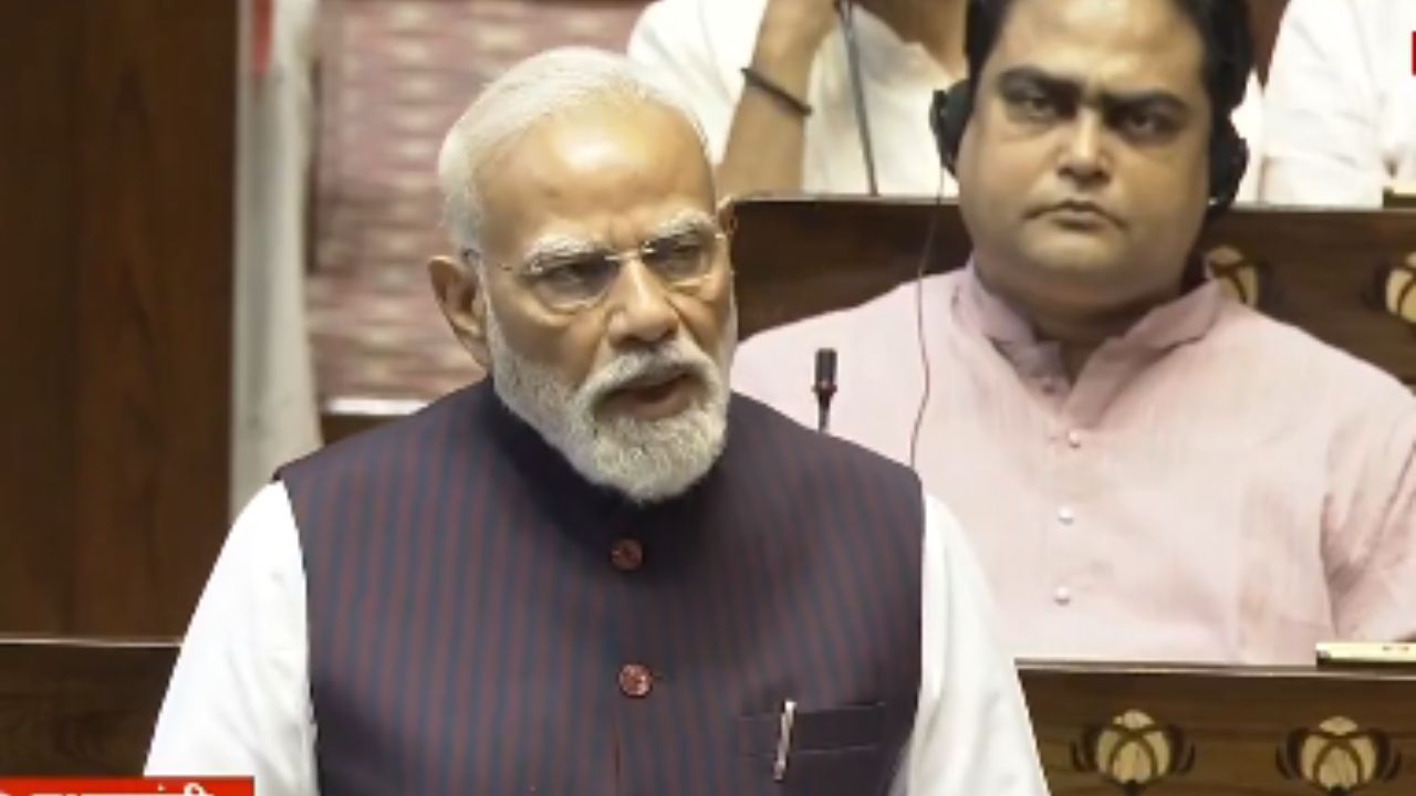 PM Modi in Rajya Sabha: Global economy hit by war; Impact will be long-term