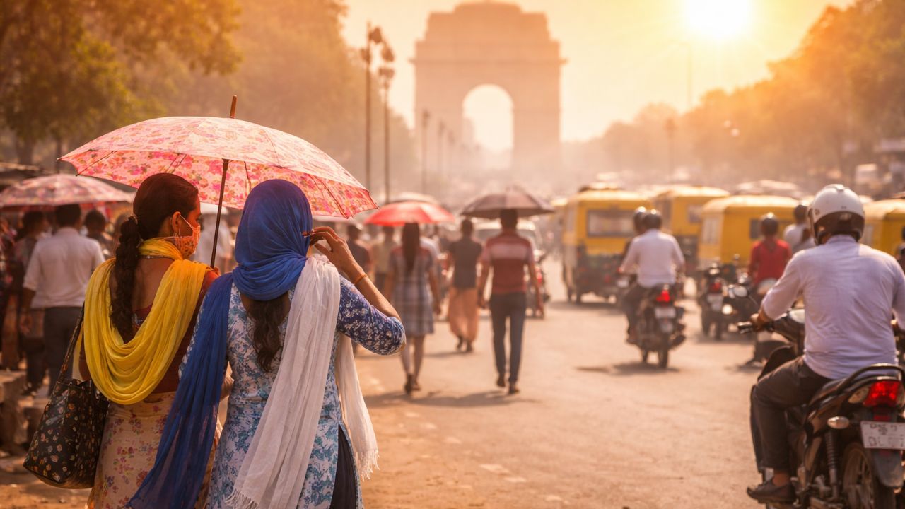 Rising Heat in Late March: Temperatures Climb Across North India, Weather Shift Ahead