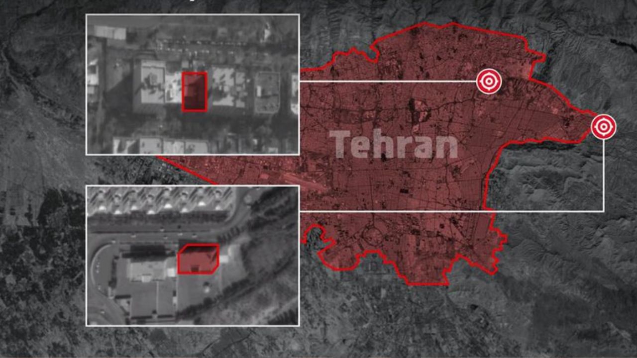 Israel Strikes Iran Missile Sites in Tehran; Dozens of Military Targets Hit