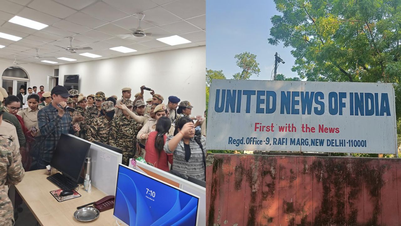 Delhi Police Evicts UNI Office, Journalists Forced Out After Court Order