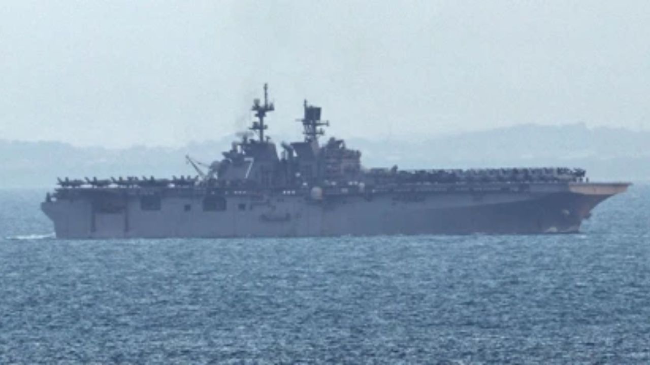 US deploys USS Tripoli amid escalating Iran conflict; Boosts military presence