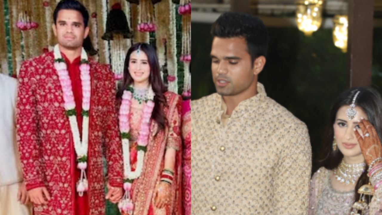 Arjun Tendulkar Ties Knot With Saaniya Chandhok in Mumbai, Wedding Video Goes Viral