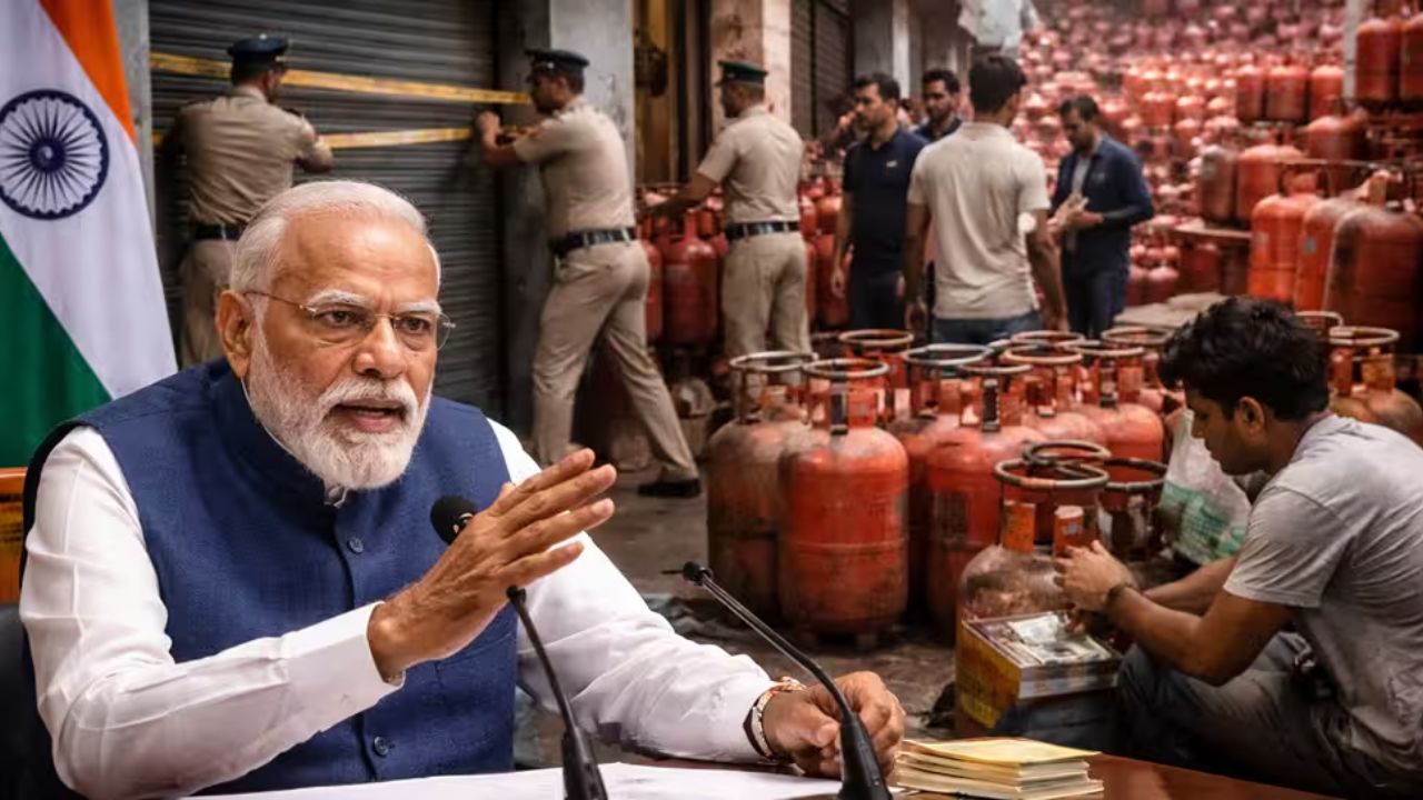 LPG Crisis: PM Modi targets black marketers, hoarders exploiting gas concerns amid West Asia conflict