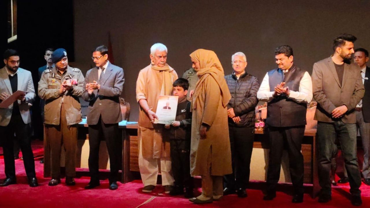 Around 400 Families Of Terror Victims Given Government Jobs In J&K: LG Manoj Sinha