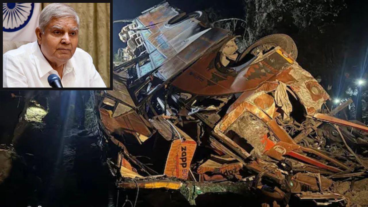 Nepal Bus Accident: VP Dhankhar expresses grief over death of 7 Tamil pilgrims; Asks embassy to aid repatriation