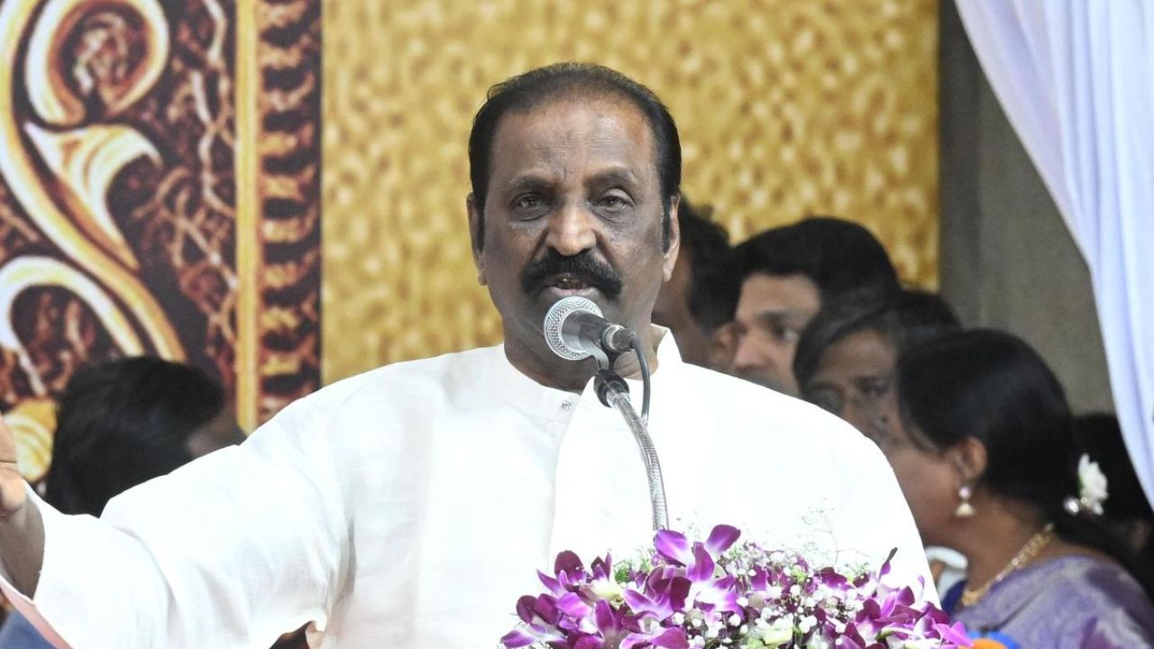Row grows over Jnanpith award to Vairamuthu; Calls for withdrawal intensify