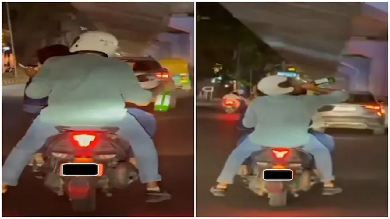Bengaluru: Beer in hand, tripling, no helmets: 3 doctors booked after video goes viral