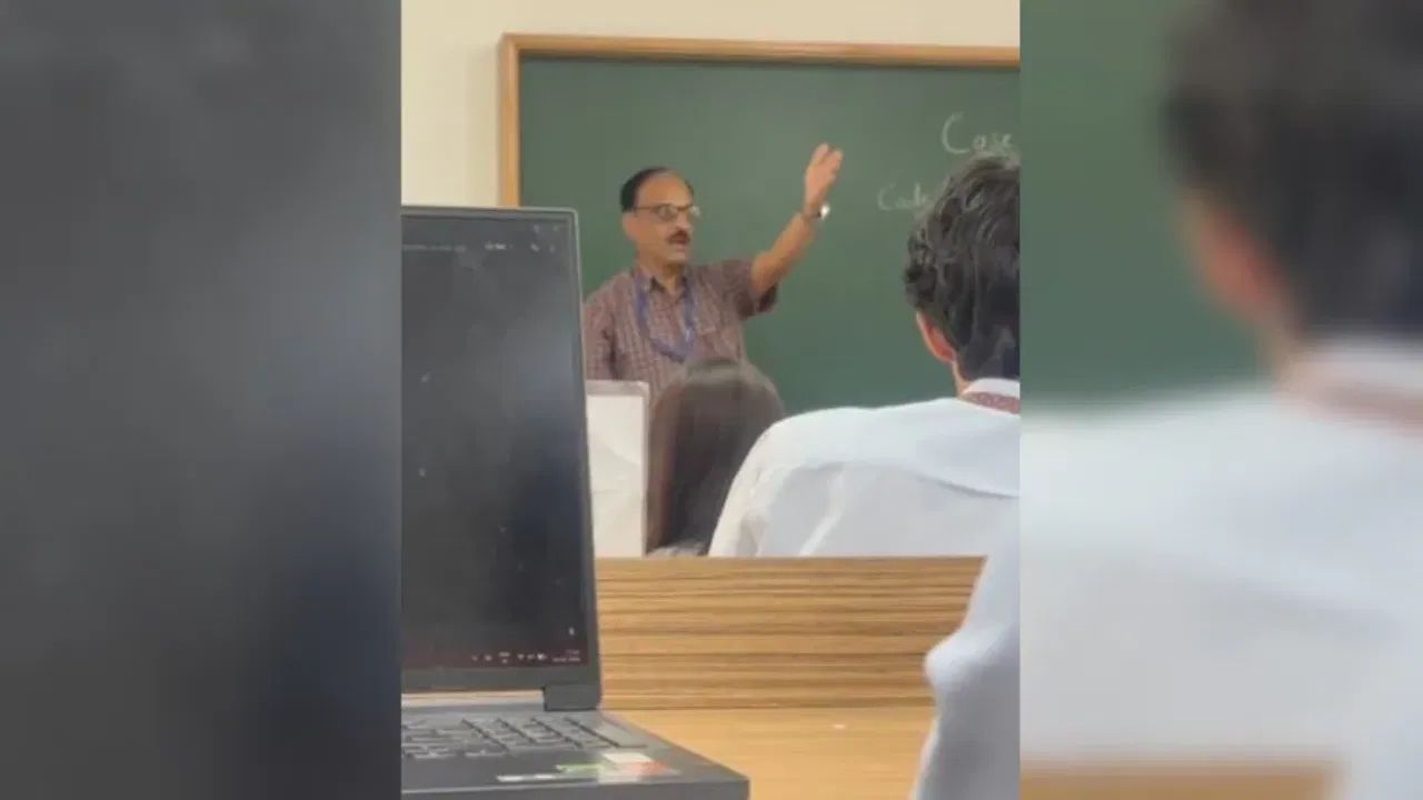 Don’t you have any shame, terrorist: Professor outburst against student in class, suspended