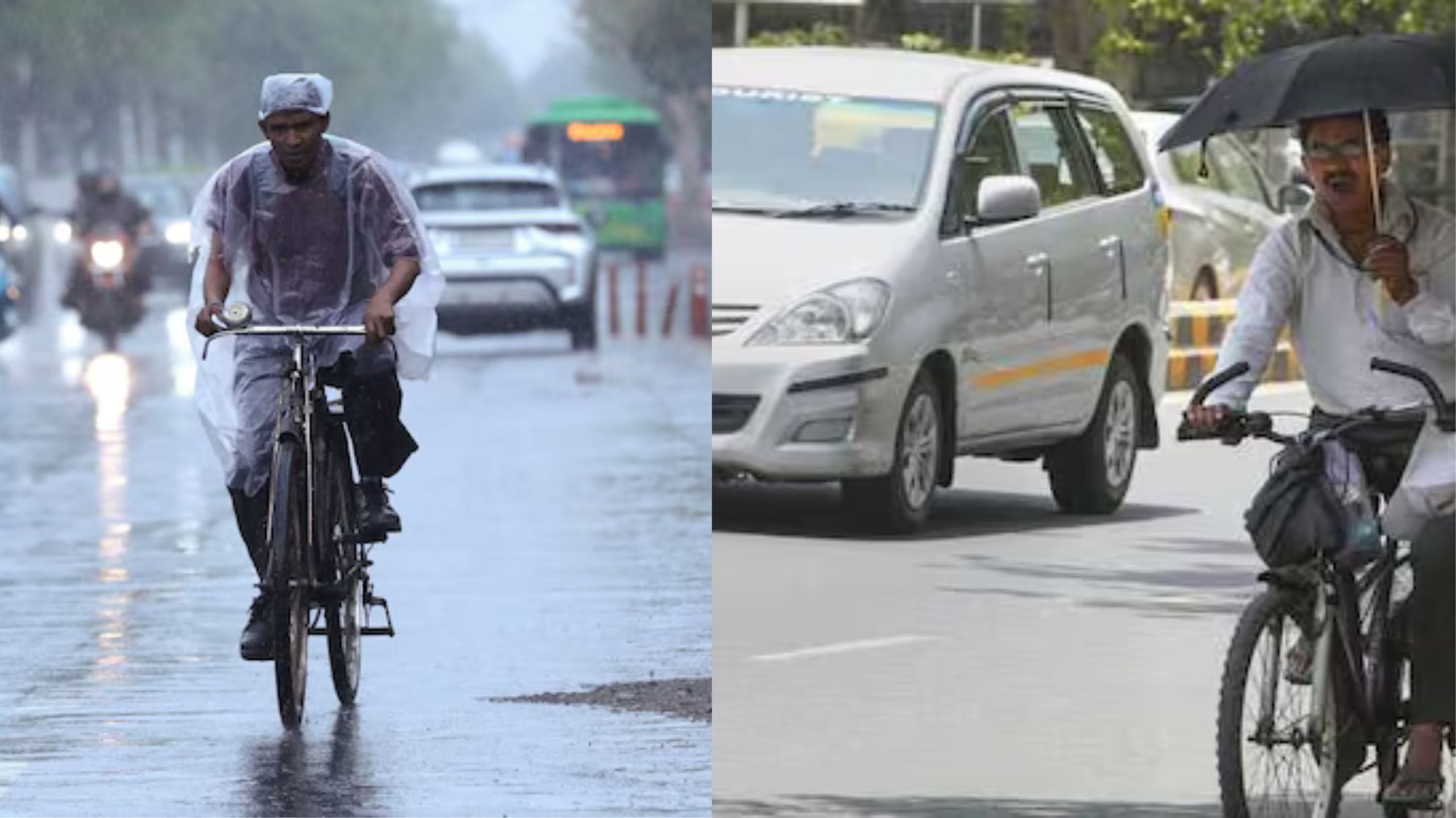 Delhi-NCR Weather: Rainy start, rising heat midweek, and fresh showers ahead