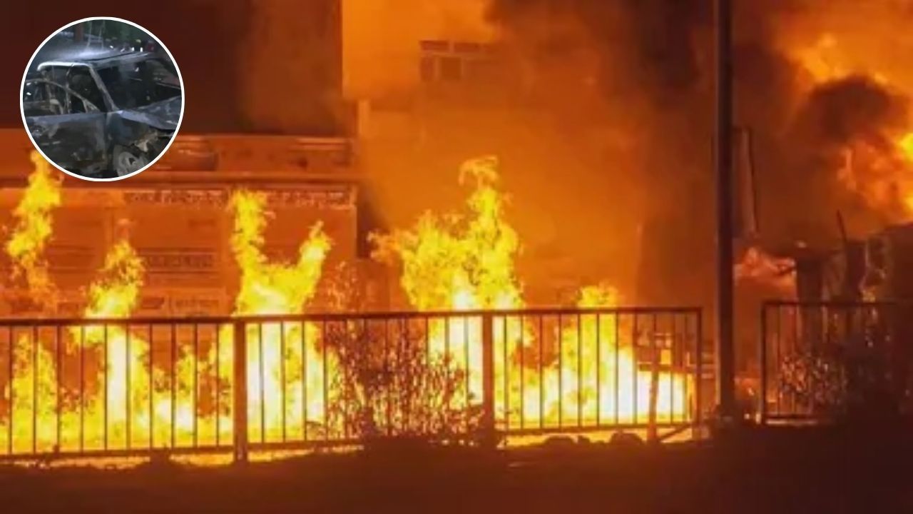 Indore Fire Tragedy: EV charging sparks blaze; Cylinder blasts kill six