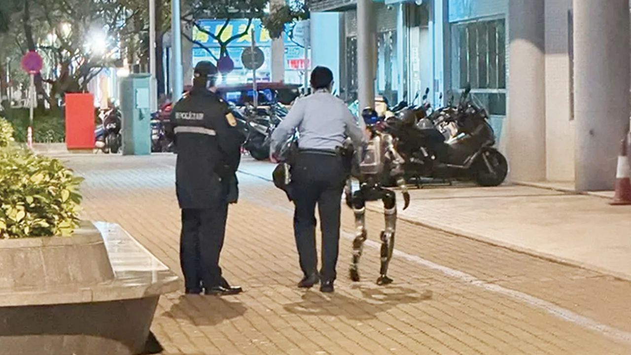 Police ‘Detain’ robot after elderly woman scared on street; Video viral