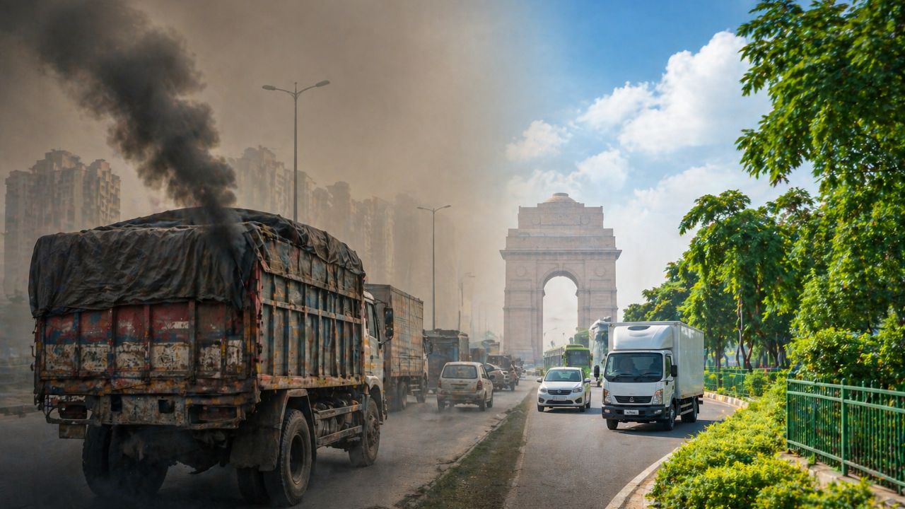 Delhi Cracks Down on Pollution: ECC Hike Makes Entry Costlier for Commercial Vehicles
